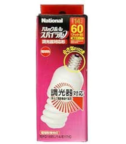 Amazon | パナソニック 調光器対応形 電球形蛍光灯 《パルックボール